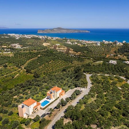 Olive Tree Hillside Apartment Сталос Экстерьер фото