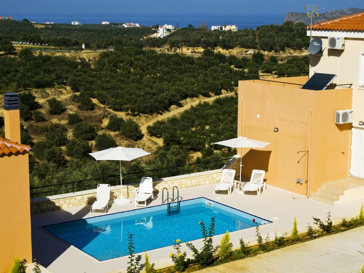 Olive Tree Hillside Apartment Сталос Экстерьер фото